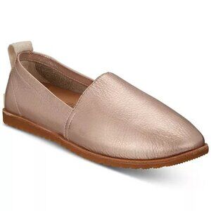 SOREL WOMEN'S ELLA SLIP-ON METALLIC PINK ROSE GOLD SHOE SIZE 10